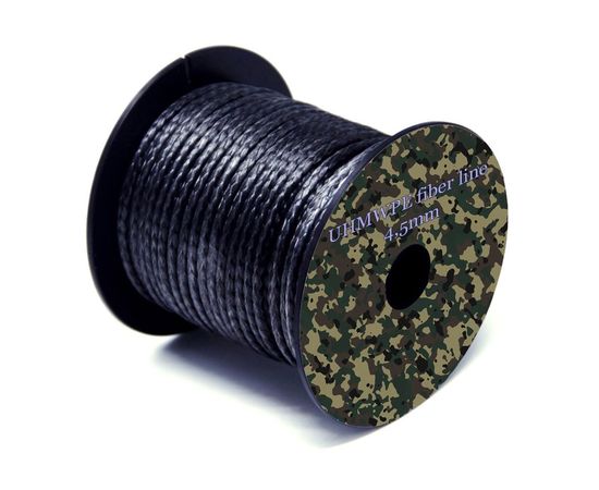 UHMWPE нить выживания (толщина 4,5мм, цвет черный, выдерживает - 2500 кг), фото 1 UHMWPE нить выживания (толщина 4,5мм, цвет черный, выдерживает - 2500 кг), фото 1