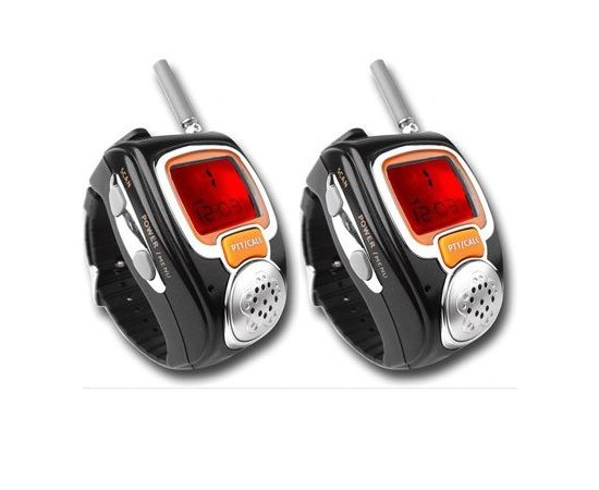 Комплект из 2-х раций Walkie Talkie в виде часов дальностью связи до 2500 метров и временем работы в режиме разговора - до 12 часов (модель RD-019), фото 1