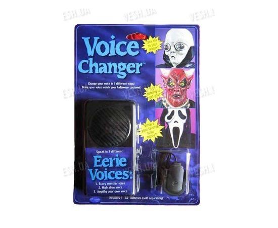 3-х режимный изменитель голоса, имметирующий пришельца, монстра и смерть - отличная вещь для розыграшей, праздников, хеллоуина (мод. VC-90H), фото 1