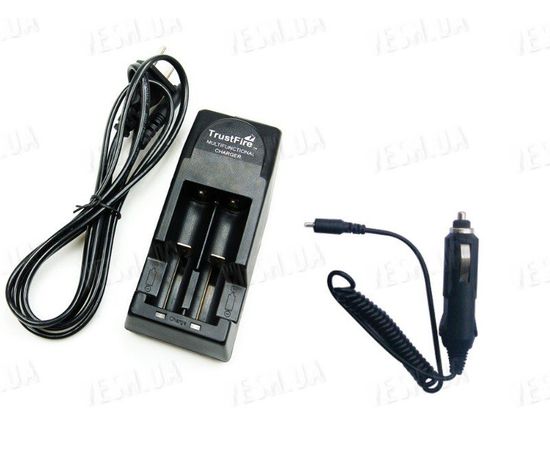 Зарядное устройство TrustFire TR-001 для литиевых батарей + автоадаптер, фото 1