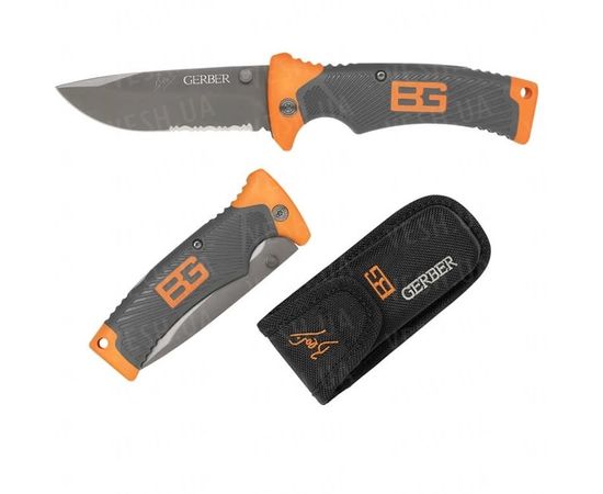 Нож Gerber Bear Grylls Folding Sheath Knife 31-000752 : -GERBER - BEAR GRYLLS, фото 4 Нож Gerber Bear Grylls Folding Sheath Knife 31-000752 : -GERBER - BEAR GRYLLS, фото 4