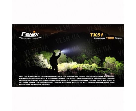 Фонарь Fenix TK51 XM-L2 (U2) : -TK серия, фото 20