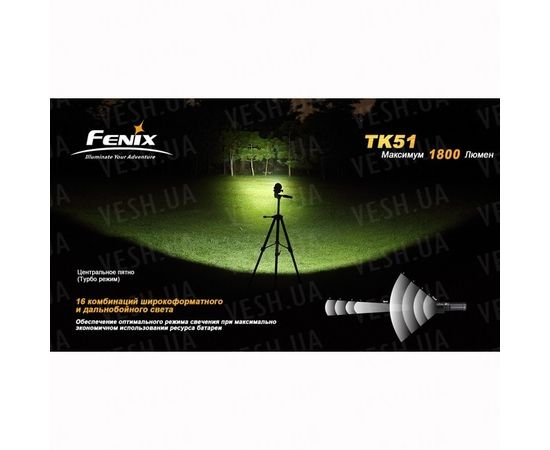 Фонарь Fenix TK51 XM-L2 (U2) : -TK серия, фото 5