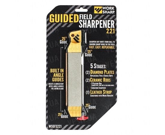 Набор точилок Work Sharp GUIDED FIELD SHARPENER 2.2.1 (6 шт.) : -Точилки Darex Work Sharp, фото 7 Набор точилок Work Sharp GUIDED FIELD SHARPENER 2.2.1 (6 шт.) : -Точилки Darex Work Sharp, фото 7