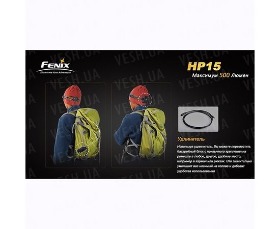 Фонарь Fenix HP15 XM-L2 : -HP серия, фото 11