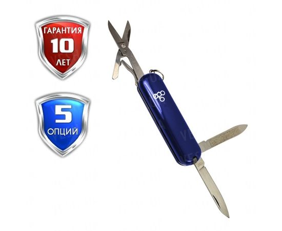 Нож Ego A03 брелок, синий : -Ножи EGO Tools, фото 3