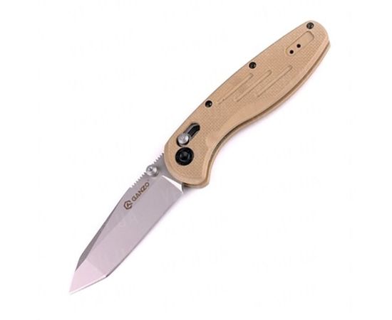 Нож Ganzo G701 желтый G10 : -Ножи Ganzo, фото 5