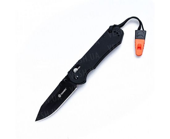 Нож Ganzo G7453-WS (черный, зеленый, оранжевый) : -Ganzo, фото 2 Нож Ganzo G7453-WS (черный, зеленый, оранжевый) : -Ganzo, фото 2