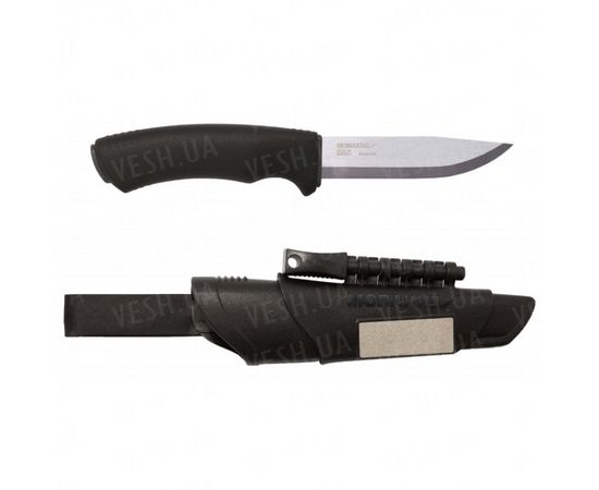 Нож Morakniv BushCraft Survival, нерж. сталь, черный : -Ножи Morakniv, фото 5