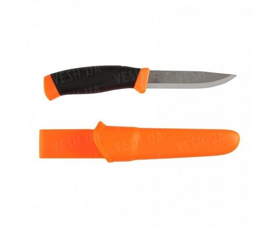 Нож Morakniv Companion Orange, нержавеющая сталь, 11824 : -Ножи Morakniv, фото 2