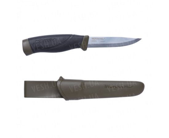 Нож Morakniv Companion Green Heavy Duty MG, углеродистая сталь, 12494 : -Ножи Morakniv, фото 2 Нож Morakniv Companion Green Heavy Duty MG, углеродистая сталь, 12494 : -Ножи Morakniv, фото 2