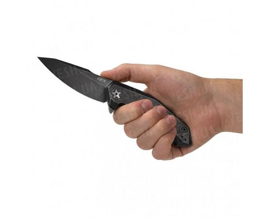 Нож Zero Tolerance KVT, titanium blackwash, 0095BW : -Ножи Zero Tolerance, фото 3