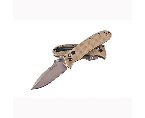 Нож Ganzo G704 желтый : -Ножи Ganzo, фото 4