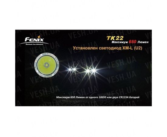 Фонарь Fenix TK22 Cree XM-L (U2) : -TK серия, фото 20