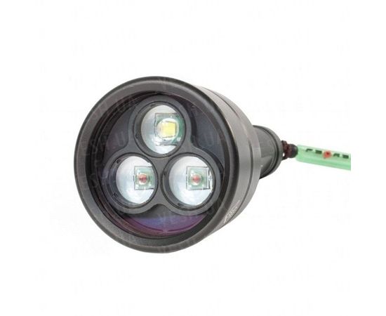 Фонарь для дайвинга Ferei W153 1хCREE XM-L (Cool White) 2xCREE XP-E (Red) : -Фонари Ferei, фото 4