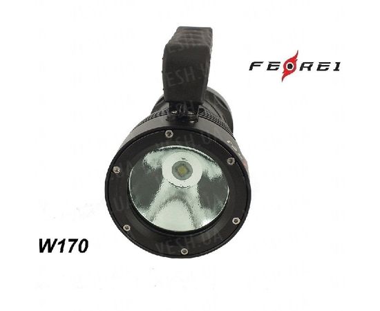 Фонарь для дайвинга Ferei W170 SST-90 (холодный свет диода) : -Фонари Ferei, фото 3 Фонарь для дайвинга Ferei W170 SST-90 (холодный свет диода) : -Фонари Ferei, фото 3
