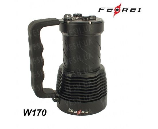 Фонарь для дайвинга Ferei W170 SST-90 (холодный свет диода) : -Фонари Ferei, фото 4 Фонарь для дайвинга Ferei W170 SST-90 (холодный свет диода) : -Фонари Ferei, фото 4