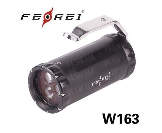 Фонарь для дайвинга Ferei W163B CREE XM-L2 (теплый свет диода) : -Фонари Ferei, фото 5