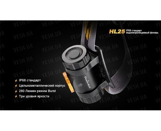 Фонарь Fenix HL25 XP-G2 (R5) : -HL серия, фото 6