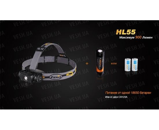 Фонарь Fenix HL55 XM-L2 (T6) : -HL серия, фото 10 Фонарь Fenix HL55 XM-L2 (T6) : -HL серия, фото 10