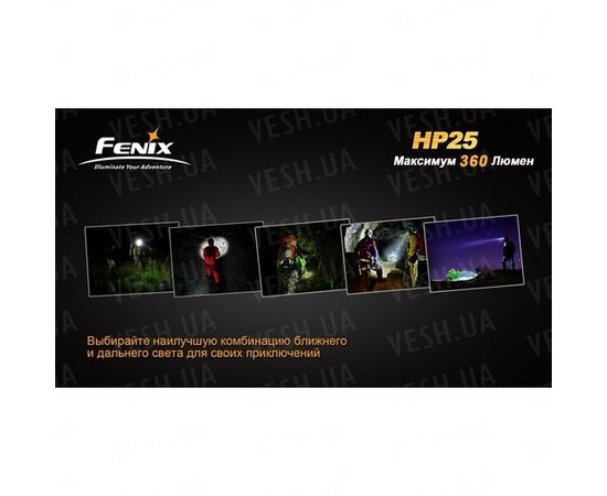 Фонарь Fenix HP25 CREE XP-E : -HP серия, фото 16 Фонарь Fenix HP25 CREE XP-E : -HP серия, фото 16