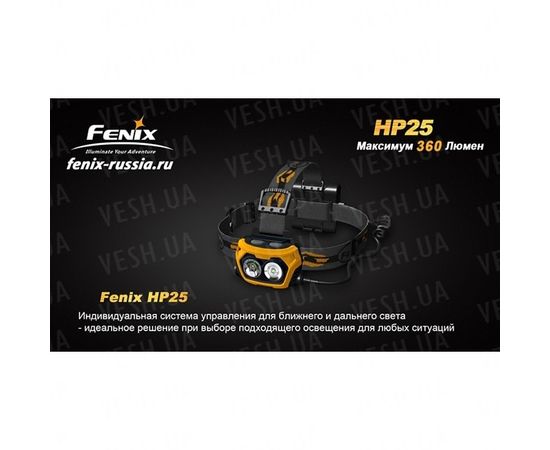 Фонарь Fenix HP25 CREE XP-E : -HP серия, фото 18 Фонарь Fenix HP25 CREE XP-E : -HP серия, фото 18