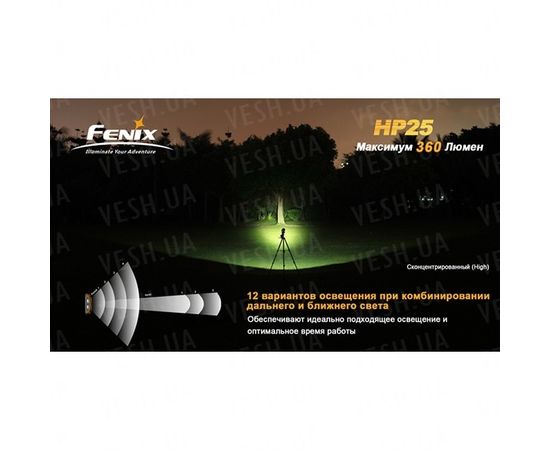 Фонарь Fenix HP25 CREE XP-E : -HP серия, фото 5 Фонарь Fenix HP25 CREE XP-E : -HP серия, фото 5
