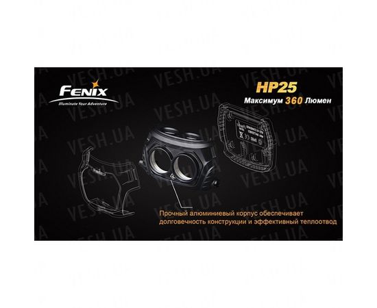 Фонарь Fenix HP25 CREE XP-E : -HP серия, фото 8 Фонарь Fenix HP25 CREE XP-E : -HP серия, фото 8