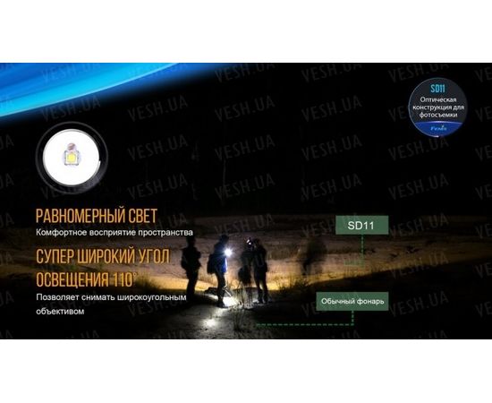 Подводный фонарь Fenix SD11 Cree XM-L2 U2 : -SD серия, фото 12