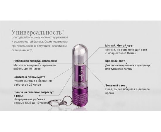 Фонарь Fenix CL05 Liplight : -CL серия, фото 6