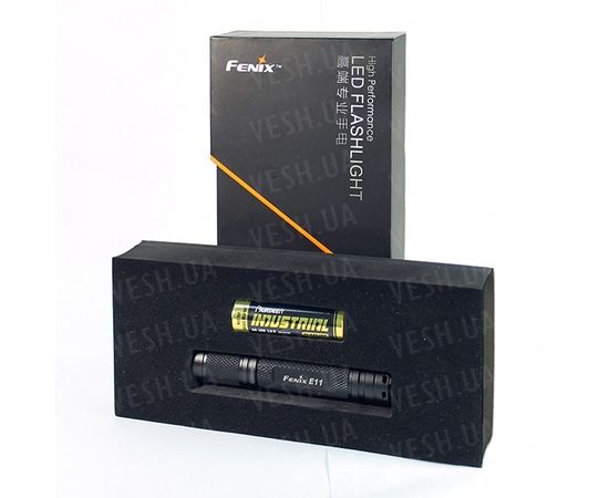 Фонарь Fenix E11 черный в подарочной упаковке : -E серия, фото 16 Фонарь Fenix E11 черный в подарочной упаковке : -E серия, фото 16