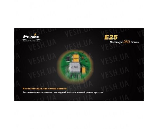 Фонарь Fenix E25 Cree XP-E2 : -E серия, фото 4 Фонарь Fenix E25 Cree XP-E2 : -E серия, фото 4