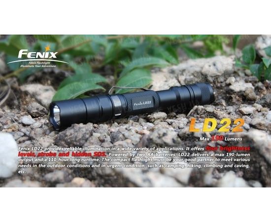 Фонарь Fenix LD22 Cree XP-G R5 : -LD серия, фото 2 Фонарь Fenix LD22 Cree XP-G R5 : -LD серия, фото 2