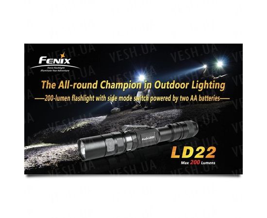 Фонарь Fenix LD22 Cree XP-G (S2) : -LD серия, фото 10 Фонарь Fenix LD22 Cree XP-G (S2) : -LD серия, фото 10