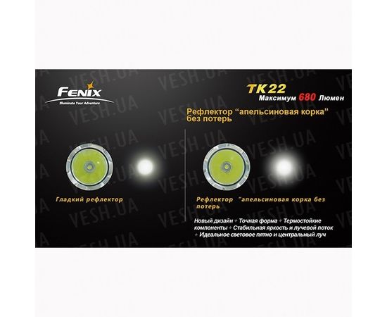 Фонарь Fenix TK22 Cree XM-L2 (U2) : -TK серия, фото 11