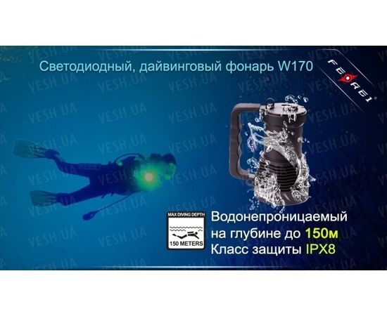 Фонарь Ferei W170 CREE XM-L2 : -Фонари Ferei, фото 30