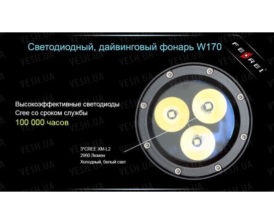 Фонарь Ferei W170 CREE XM-L2 : -Фонари Ferei, фото 26