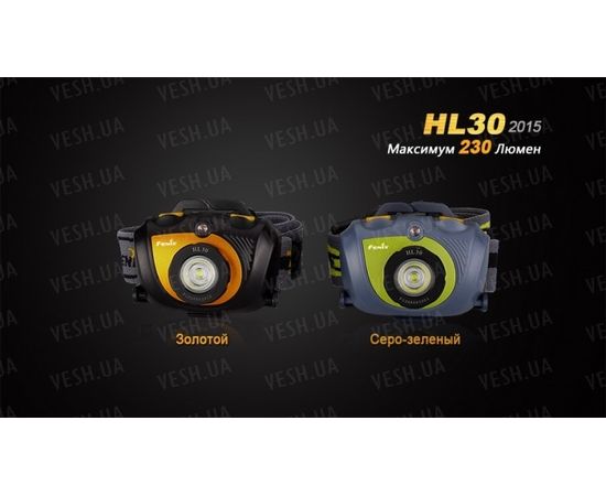 Налобный фонарь Fenix HL30 (2015) Cree XP-G2 R5 : -HL серия, фото 5