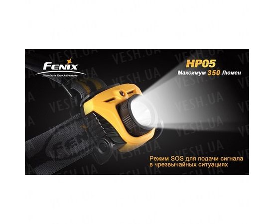 Фонарь Fenix HP05 XP-G (R5), серый : -HP серия, фото 5