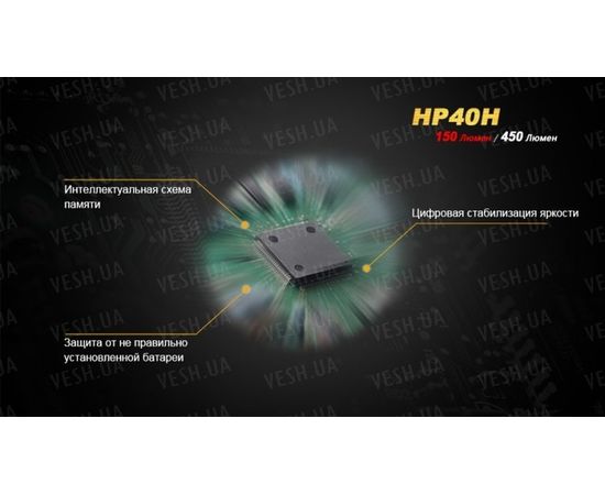 Налобный фонарь Fenix HP40H Cree XP-G2 (R5) : -HP серия, фото 10 Налобный фонарь Fenix HP40H Cree XP-G2 (R5) : -HP серия, фото 10