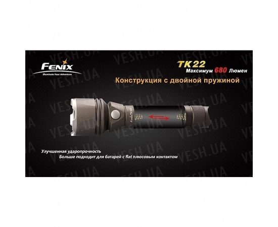 Фонарь Fenix TK22 Cree XM-L2 (T6) : -TK серия, фото 6