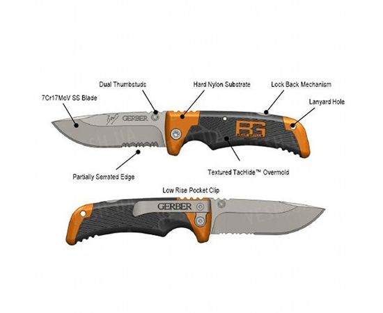 Нож Gerber Bear Grylls Scout 31-000754 : -GERBER - BEAR GRYLLS, фото 7