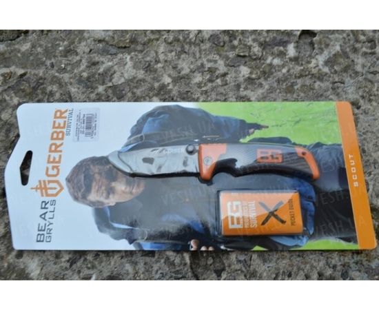 Нож Gerber Bear Grylls Scout 31-000754 : -GERBER - BEAR GRYLLS, фото 9