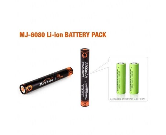 Блок аккумуляторный MJ-6080 7,4V/2200mAh : -Элементы питания и ЗУ, фото 3 Блок аккумуляторный MJ-6080 7,4V/2200mAh : -Элементы питания и ЗУ, фото 3