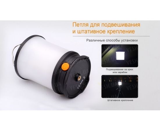 Фонарь Fenix CL30R (черный, серый) : -CL серия, фото 3 Фонарь Fenix CL30R (черный, серый) : -CL серия, фото 3