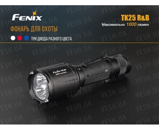 Фонарь Fenix TK25 R&amp;B XP-G2 (S3) : -TK серия, фото 6
