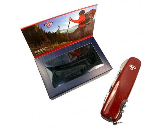 Нож Ego A01.11.1, красный : -Ножи EGO Tools, фото 3