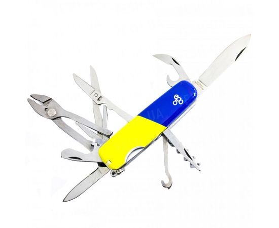 Нож Ego A01.11.1, синежелтый : -Ножи EGO Tools, фото 3