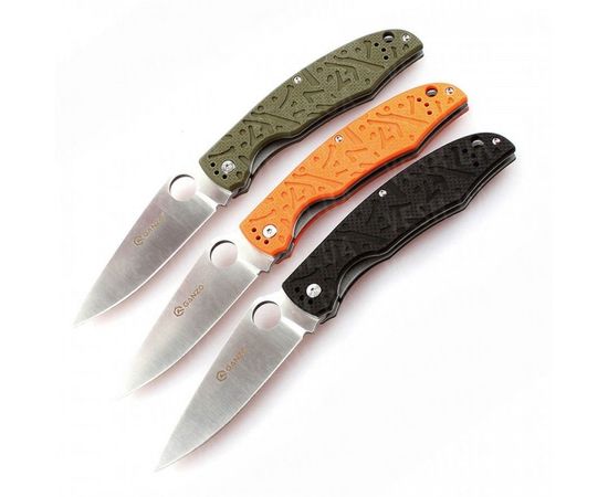 Нож Ganzo G7321 (черный, зеленый, оранжевый) : -Ножи Ganzo, фото 7