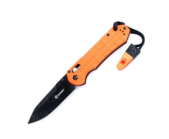 Нож Ganzo G7453P-WS (черный, оранжевый) : -Ganzo, фото 8